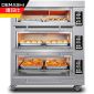 德玛仕（DEMASHI） 大型烘焙烤箱商用 烤全鸡烤鸡翅披萨面包蛋糕地瓜大容量电烤箱三层六盘 EB-J6D-Z（380V）