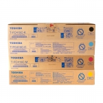 东芝（TOSHIBA） T-FC415C原装墨粉盒2110AC/2010AC/2610AC/2615/2515碳粉耗材 高容套装4支（红+青+黄+黑）