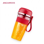 迈卡罗（MACAIIROOS） 榨汁机 榨汁机迷你便携式榨汁杯 网红无线随身行充电鲜榨摇摇杯 魅力红MC-7056S红色/台