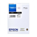 爱普生（EPSON）T8651 原装黑色墨盒 适用 WF-M5693 M5193机型 超大容 原装
