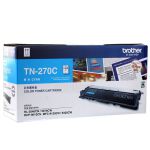 兄弟原装TN-270墨粉墨盒DR-270CL硒鼓适用 9010 9120CN\/9320CW墨粉盒 TN-270C 青色粉盒 约打1400页
