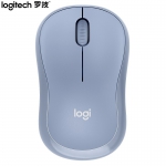 罗技（Logitech） M221无线鼠标静音鼠标USB接口10米 无线静音鼠标 雾霾蓝