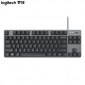 罗技（Logitech）K835机械键盘 有线键盘 游戏办公键盘 84键 黑色 TTC轴 红轴