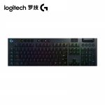 罗技（Logitech）TKL机械键盘无线蓝牙双模游戏电竞超薄电脑吃鸡全尺寸RGB背光矮轴 G913-C轴（青轴）