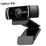 罗技（Logitech） C922高清电脑摄像头台式机网课会议网红直播