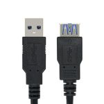 酷比客（L-CUBIC） LCCPUSB3AMAFBK-3M USB3.0延长线/USB/AM-AF/黑色