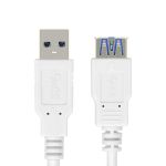 酷比客（L-CUBIC）USB3.0延长线/USB/AM-AF/白色/2M LCCPUSB3AMAFWH-2M