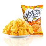 来伊份 浪漫蒂克玉米卷（烤肉味）办公室网红小零食来一份休闲零食膨化零食50g*5包