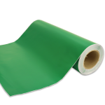 普伟即时贴 贴纸纯色PVC自粘墙纸刻字贴广告贴 绿色0.6米宽 50米/卷