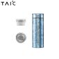 TAIC钛度 纯钛直身保温杯（带滤网）TZLB-T400瀚海蓝 400ml