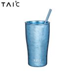 TAIC钛度 纯钛随心杯（带吸管） TSXB-T420 420ml