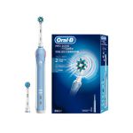 欧乐B（Oral-B） 电动牙刷成人 P系列圆头牙刷 情侣礼物3D声波旋转摆动充电式 日常清洁 P2000蓝