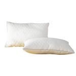 多喜爱（Dohia） 纤维枕柔软舒适枕头74x48cm格雅乳胶绗绣对枕