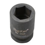 邦克（Bunker） 3/4寸（19mm）工业级气动套筒56mm长重型加厚六角套筒风炮套筒（套筒25mm×56mm）