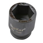 邦克（Bunker） 3/4寸（19mm）工业级气动套筒56mm长重型加厚六角套筒风炮套筒（套筒35mm×56mm）
