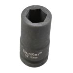 邦克（Bunker） 3/4寸（19mm）工业级气动套筒80mm长重型加厚六角套筒风炮套筒（套筒23mm×80mm）