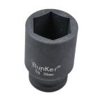 邦克（Bunker） 3/4寸（19mm）工业级气动套筒80mm长重型加厚六角套筒风炮套筒（套筒38mm×80mm）