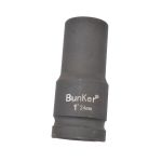 邦克（Bunker） 1寸工业级气动套筒110mm长重型加厚六角套筒风炮套筒（套筒24mm×110mm）
