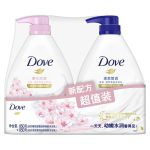 多芬（Dove） 深层营润滋养美肤沐浴乳850g+850g深层滋养持久留香