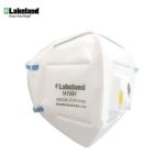 雷克兰（Lakeland）M100V独立装KN95头戴式口罩折叠式带呼吸阀工业独立装20个盒