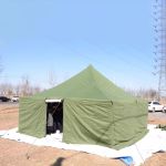 京路发  81型班用帐篷 户外救灾指挥班用帐篷 草绿色 4.8米x4.8米