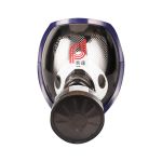 普达 过滤式自吸防毒面具全面罩喷漆农药防氯气化工防尘无机气体粉尘 MJ-4009全面罩 1号小罐