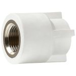 联塑ppr水管配件管材管件内螺纹直接头Ⅰ型（PP-R配件）32*3/4“白色