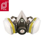 普达 防毒面具 FD-410配7号虑毒盒7件套 1套 橡胶 防SO2/NO2/HCl等酸性气体 打农药煤矿开采 防毒面罩