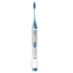 易旅（Etravel）便捷折叠牙刷牙膏一体蓝色套装旅行折叠迷你牙刷牙膏一体套装