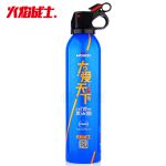 火焰战士 灭火器车载车用家用干粉灭火器 便携小型消防器材灭火器 MFJ600 大爱天下 蓝色（个）