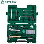 世达（SATA）家用五金工具套装 基本维修组套 25件 06008