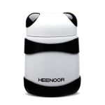 希诺（HEENOOR） 熊猫焖烧杯 不锈钢真空焖粥焖烧罐壶保温杯子 360ML 黑色XN-9630