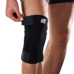 LP756运动护膝排球篮球膝关节护具防撞保暖防风加厚型均码