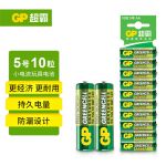 超霸（GP）   Greencell碳性电池5号10粒缩卡装
