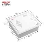 德力西电气（DELIXI ELECTRIC） 信息箱 大型箱体 金属面板 CDEN4X03JTM 1