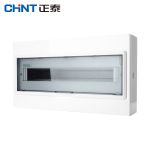 正泰（CHNT）NX30-20 配电箱家用强电箱空开箱装断路器强电布线箱 （单排）明装式电表箱（箱体）