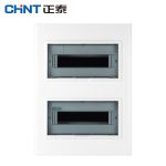 正泰（CHNT）NX30-24（双排）配电箱家用强电箱空开箱装断路器强电布线箱 暗装式配电箱（箱体）