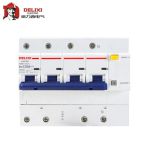 德力西电气（DELIXI ELECTRIC） HDBE-125LE大电流漏电断路器；HDBE-125LE 4P D型 100A