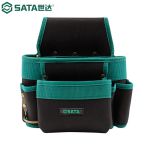 世达（SATA）工作腰带腰包多功能电工工具包工作腰带  6袋工具腰包95212