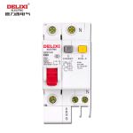 德力西电气（DELIXI ELECTRIC）漏电保护断路器 DZ47sLE 1P N C  63A  DZ47SLEN1C63