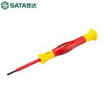 世达（SATA）工具63801-63803 VDE绝缘十字微型螺丝批 63803