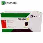 利盟（Lexmark）74C30Y0 黄色碳粉盒（3000页）适用机型CS720de/725de/CX725de