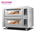 乐创(lecon)商用电烤箱 二层二盘披萨蛋糕烘焙电热烤箱 LC-J-KX202