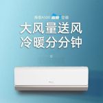 海信 大2匹 蓝鲸系列 大风量 自清洁 冷暖 新一级变频 防直吹 速冷 挂机空调 A500 2匹