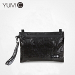 Y.U.M.C. 时尚车篷布多功能挎包S2010 黑色