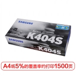 三星（SAMSUNG） CLT-K404S原装粉盒墨粉 适用C480 C480W 430 黑色1500页