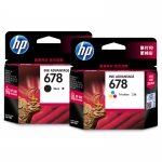 惠普（HP）  678黑色+678彩色套装 （适用HP Deskjet1018,2515,1518,4648,3515,2548,2648,3548,4518）