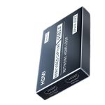 晶华（JH）HDMI高清视频采集卡 直播会议录制USB3.04K环出采集盒 合金黑色 Z812