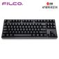 斐尔可（FILCO） 87键圣手二代机械键盘 有线cherry樱桃轴游戏键盘 办公键盘 电脑键盘 黑色 黑轴