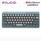 斐尔可（FILCO） 迷你啦机械键盘MINILA-R办公键盘 双模键晨曦绿 红轴